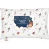 Picture of Toddler Pillow with Pillowcase - 13x18 My Little Dreamy Kids Travel Bed Pillows for Sleeping, Organic Cotton Small Pillowcase, Soft & Breathable, Machine Washable, Toddlers 2-5 Years Old (Robo Pals)