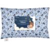 Picture of Toddler Pillow with Pillowcase - 13x18 My Little Dreamy Kids Travel Bed Pillows for Sleeping, Organic Cotton Small Pillowcase, Soft & Breathable, Machine Washable, Toddlers 2-5 Years Old (Patrol)