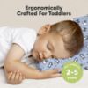 Picture of Toddler Pillow with Pillowcase - 13x18 My Little Dreamy Kids Travel Bed Pillows for Sleeping, Organic Cotton Small Pillowcase, Soft & Breathable, Machine Washable, Toddlers 2-5 Years Old (Patrol)