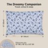 Picture of Toddler Pillow with Pillowcase - 13x18 My Little Dreamy Kids Travel Bed Pillows for Sleeping, Organic Cotton Small Pillowcase, Soft & Breathable, Machine Washable, Toddlers 2-5 Years Old (Patrol)