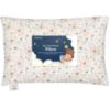 Picture of Toddler Pillow with Pillowcase - 13x18 My Little Dreamy Kids Travel Bed Pillows for Sleeping, Organic Cotton Small Pillowcase, Soft & Breathable, Machine Washable, Toddlers 2-5 Years Old (Flora Vale)