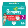Picture of Pampers Diapers - Cruisers 360 - Size 7, 44 Count, Babyproof up to 100% Leakproof Pull-On Diaper