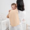 Picture of Comfy Cubs Muslin Burp Cloths 20" x 10", Pack of 10 - Large, 6-Layer, Ultra Absorbent 100% Cotton for Baby Drool and Messes - Soft, Safe & Gentle Baby Burp Cloths for Boys & Girls - Multi Girl