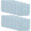Picture of Comfy Cubs Muslin Burp Cloths Set Large 100% Cotton Hand Washcloths for Babies, Baby Essentials 6 Layers Extra Absorbent and Soft Boys & Girls Baby Bibs & Burp Cloths Set (Sky Blue, 10-Pack, 20" X10")