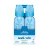 Picture of Dr. Brown’s Natural Flow® Anti-Colic Options+™ Narrow Baby Bottles, 8 oz/250ml, with Level 1 Slow Flow Nipple, 4 Pack, Blue/Clear