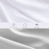Picture of Baby Bassinet Sheets 4 Pack Compatible with 33 x 20 Mika Micky, Baby Delight, Dream On Me and Other Rectangle Bassinet Mattress, Ultra Soft & Skin Friendly, Washer & Dryer, Grey and White