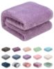 Picture of Fuzzy Throw Blanket, Plush Fleece Blankets for Adults, Toddler, Boys and Girls, Warm Soft Blankets and Throws for Bed, Couch, Sofa, Travel and Outdoor, Camping (Twin(60"x80"), XL1-Lavender)