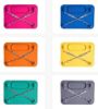 Picture of BUSY BABY MAT | Silicone Suction Placemat for Babies & Toddlers with 2 Adjustable Tethers to Attach Toys | Keep Toys Off The Floor, Diswasher Safe, BPA Free | Includes Travel Sleeve (Blue)