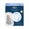 Picture of HALO 100% Cotton Sleepsack Swaddle, 3-Way Adjustable Wearable Blanket, TOG 1.5, Blue Safari, Newborn, 0-3 Months