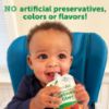 Picture of Beech-Nut Baby & Toddler Food Pouches Variety Pack, Protein & Fiber/Iron & Zinc/Prebiotic Fiber Fruit & Veggie Purees, 3.5 oz (18 Pack)