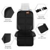 Picture of SMART ELF Car Seat Protector, 2Pack Seat Protector Protect Child Seats with Thickest Padding and Non-Slip Backing Mesh Pockets for Baby and Pet,Sedan SUV Truck (Black)