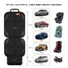 Picture of SMART ELF Car Seat Protector, 2Pack Seat Protector Protect Child Seats with Thickest Padding and Non-Slip Backing Mesh Pockets for Baby and Pet,Sedan SUV Truck (Black)