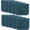 Picture of Comfy Cubs Muslin Burp Cloths 20" x 10", Pack of 10 - Large, 6-Layer, Ultra Absorbent 100% Cotton for Baby Drool and Messes - Soft, Safe & Gentle Baby Burp Cloths for Boys & Girls - Neptune