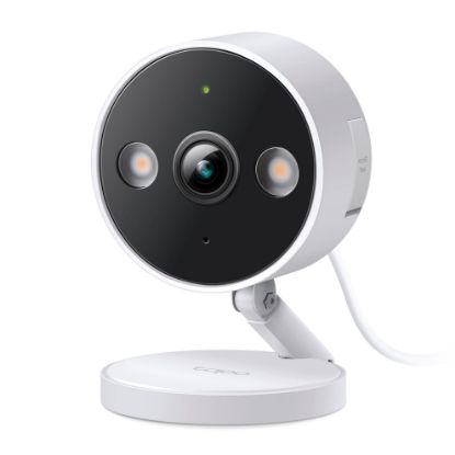 Picture of Tapo TP-Link 2K QHD Security Camera, Indoor/Outdoor, 𝟮𝟬𝟮𝟰 𝗣𝗖𝗠𝗮𝗴 𝗘𝗱𝗶𝘁𝗼𝗿'𝘀 𝗖𝗵𝗼𝗶𝗰𝗲, Color Night Vision, Free Person/Pet/Vehicle Detection, Invisible IR Mode, SD Storage, C120