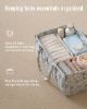 Picture of Blissful Diary Floral Diaper Caddy Organizer, Stylish Nursery Storage Basket, Gift for Baby Shower, Baby Registry Must Have, Newborn Essentials, Blue Floral