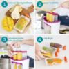 Picture of Infantino Squeeze Station For Homemade Baby Food, Pouch Filling Station For Puree Food For Babies And Toddlers, Dishwasher Safe And BPA-Free,Purple