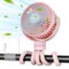 Picture of Momcozy 8000mAh Portable Stroller Fan, 27H Ultra-long Battery Life Detachable 4 Speed 360°Rotate LED Night Light with 2 Modes, USB Rechargeable Handheld Cooling Fan for Travel/Car Seat/Bedroom