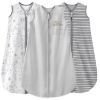 Picture of Yoofoss Baby Sleep Sack 6-12 Months Baby Wearable Blanket 100% Cotton 2-Way Zipper Toddler Sleeping Sack, 3 Pack Soft Lightweight Sleep Sacks for Babies