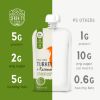 Picture of Serenity Kids 6+ Months Baby Food Pouches Puree Made With Ethically Sourced Meats & Organic Veggies | 3.5 Ounce BPA-Free Pouch | Free Range Turkey & Rosemary, Purple Carrot, Zucchini | 12 Count