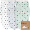 Picture of 3-Pack Organic Baby Swaddle Sleep Sacks - Newborn Swaddle Sack, Ergonomic Baby Swaddles 0-3 Months, Swaddles for Newborns, Baby Sleep Sack, Baby Swaddle Blanket Wrap, Baby Essentials (Space Quest)
