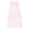 Picture of HALO Micro-Fleece Sleepsack Swaddle, 3-Way Adjustable Wearable Blanket, TOG 3.0, Soft Pink, Small, 3-6 Months