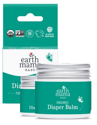Picture of Earth Mama Organic Diaper Balm 2-Ounce | Diaper Cream for Baby | EWG Verified, Petroleum & Artificial Fragrance-Free with Calendula for Sensitive Skin (2-Pack)