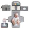 Picture of Kopi Baby Portable Diaper Changing Pad - Baby Diaper Changer Travel Bag with Wipes Pocket, Smart Design Portable Changing Mat, Infant Travel Station Kit, Gift for Newborn Girl & Boy - Premium