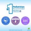 Picture of Dr. Brown's Natural Flow Anti-Colic Options+ Wide-Neck Baby Bottles 5 oz/150 mL,with Level 1 Slow Flow Nipple,4 Pack,0m+