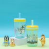 Picture of Zak Designs Bluey Kelso Toddler Cups For Travel or At Home, 15oz 2-Pack Durable Plastic Sippy Cups With Leak-Proof Design is Perfect For Kids (Bluey & Friends)