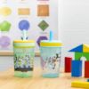 Picture of Zak Designs Bluey Kelso Toddler Cups For Travel or At Home, 15oz 2-Pack Durable Plastic Sippy Cups With Leak-Proof Design is Perfect For Kids (Bluey & Friends)
