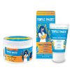 Picture of Triple Paste Diaper Rash Cream for Baby - 8 Oz Tub & 3 Oz Tube At Home & On the Go Bundle - Zinc Oxide Ointment Treats, Soothes and Prevents Diaper Rash