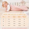 Picture of Yoofoss Baby Sleep Sack 0-6 Months TOG 2.5 Winter Baby Wearable Blanket, 100% Cotton Infant Sleeping Sack 2-Way Zipper Warm Quilted Sleep Sack