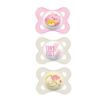 Picture of MAM Original Night Pacifiers 0-6 Months, Best for Breastfed Babies, Glow in The Dark, Unisex Girl, Value Pack, 6 Count