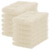 Picture of Lovely Care 12 Pack Muslin Burp Cloths 100% Cotton Muslin Cloths Large 20''x10'' Extra Soft and Absorbent Baby Burping Cloth - Ivory
