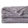 Picture of Fuzzy Throw Blanket, Plush Fleece Blankets for Adults, Toddler, Boys and Girls, Warm Soft Blankets and Throws for Bed, Couch, Sofa, Travel and Outdoor, Camping (Full Twin(70"x80"), XL2-Flint Gray)
