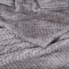 Picture of Fuzzy Throw Blanket, Plush Fleece Blankets for Adults, Toddler, Boys and Girls, Warm Soft Blankets and Throws for Bed, Couch, Sofa, Travel and Outdoor, Camping (Full Twin(70"x80"), XL2-Flint Gray)