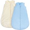 Picture of Yoofoss Fleece Baby Sleep Sack 18-24 Months with Plush Dots, TOG 1.5 Baby Wearable Blanket with 2-Way Zipper, Cotton Toddler Sleeping Sack Fleece