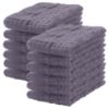 Picture of Lovely Care 12 Pack Muslin Burp Cloths 100% Cotton Muslin Cloths Large 20''x10'' Extra Soft and Absorbent Baby Burping Cloth - Grey