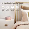 Picture of Nursery Lamp with Sound Machine, Mood Lighting, 7 Colors Night Light, 30 Soothing Sounds, White Noises for Baby, Adults. Timer, Plug in, Memory Function, Touch Control
