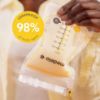 Picture of Medela Easy Pour Breastmilk Storage Bags 200 Count 7oz/210ml Disposable, Leakproof, Fast Freeze, Breast Milk Protection Recyclable & BPA Free
