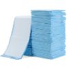 Picture of Rocinha 100 Pack Disposable Changing Pads Baby Disposable Underpads Waterproof Diaper Changing Pad Breathable Underpads Bed Table Protector Mat, 17 Inches x 13 Inches