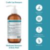 Picture of Happy Cappy Dr. Eddie’s Medicated Shampoo and Body Wash- Baby Dandruff Shampoo, Helps Cradle Cap and Seborrheic Dermatitis, Reduces Redness, Dermatologist Tested, Fragrance-Free- 8 Fl Oz (Pack of 2)