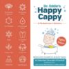 Picture of Happy Cappy Dr. Eddie’s Medicated Shampoo and Body Wash- Baby Dandruff Shampoo, Helps Cradle Cap and Seborrheic Dermatitis, Reduces Redness, Dermatologist Tested, Fragrance-Free- 8 Fl Oz (Pack of 2)