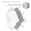 Picture of Burts Bees Baby Infant Hooded Towels A-Bee-C Organic Cotton, Unisex Bath Essentials and Newborn Necessities, Soft Nursery Towel with Hood Set, 2-Pack Size 29 x 29 Inch