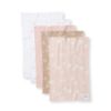 Picture of Burt's Bees Baby Infant Burp Cloths, 100% Organic Cotton Extra Absorbent Soft Fabric Drool Cloths, 5-Pack Newborn Must-Have Essential Large Burping Cloths, One Size 17 x 11.75 Inches