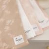 Picture of Burt's Bees Baby Infant Burp Cloths, 100% Organic Cotton Extra Absorbent Soft Fabric Drool Cloths, 5-Pack Newborn Must-Have Essential Large Burping Cloths, One Size 17 x 11.75 Inches
