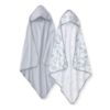 Picture of Burt's Bees Baby Hooded Towels, Absorbent Knit Terry, Super Soft Single Ply, 100% Organic Cotton