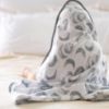 Picture of Burt's Bees Baby Hooded Towels, Absorbent Knit Terry, Super Soft Single Ply, 100% Organic Cotton