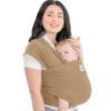 Picture of KeaBabies Baby Wrap Carrier - All in 1 Original Baby Carrier Newborn to Toddler Sling, Easy to Wear, Hands Free Bonding, Lightweight, Breathable Infant Wraps (Warm Hearth)