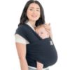 Picture of KeaBabies Baby Wrap Carrier - All in 1 Original Baby Carrier Newborn to Toddler Sling, Easy to Wear, Hands Free Bonding, Lightweight, Breathable Infant Wraps (Midnight)